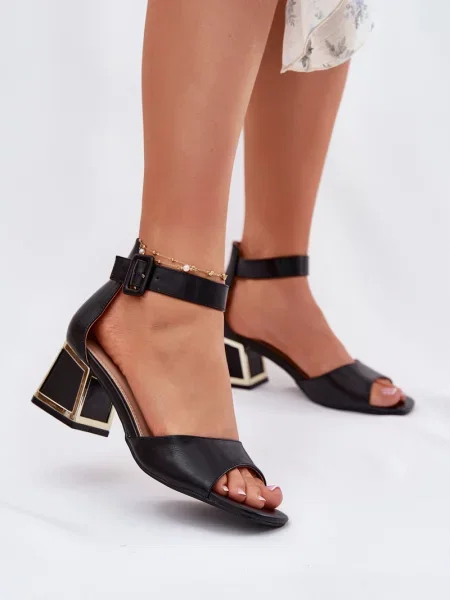 Сандали Evento черно