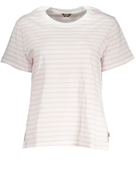 Tricou K-way scurt alb