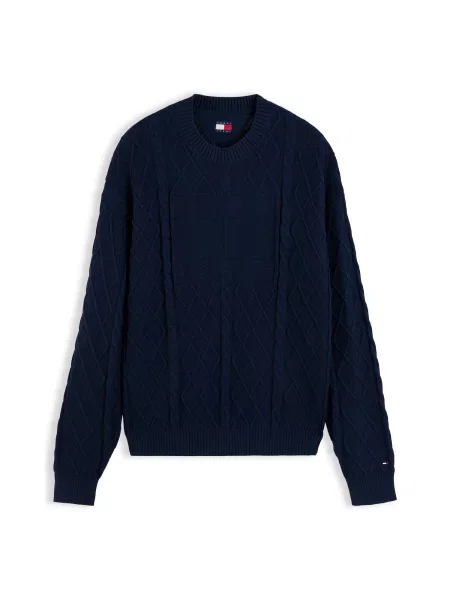 Tommy Jeans Pulover mornarska