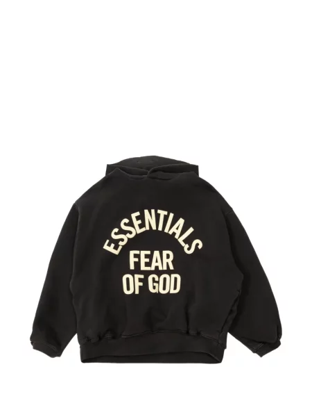 Hoodie Fear Of God Essentials μαύρο