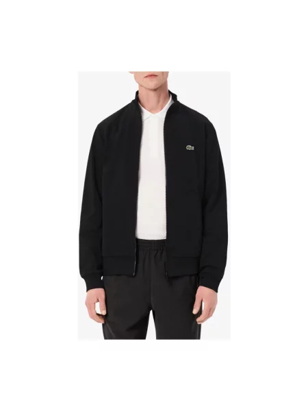 Lacoste Bluza Mężczyźni jednolity 3 czarny