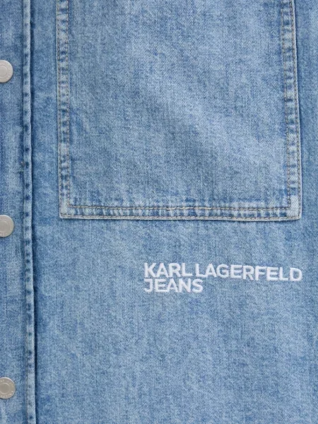 Джинсовая рубашка Karl Lagerfeld Jeans