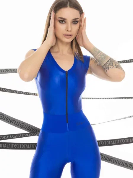 Комбинезон синій