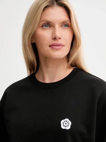 Свитер Kenzo с аппликацией черный