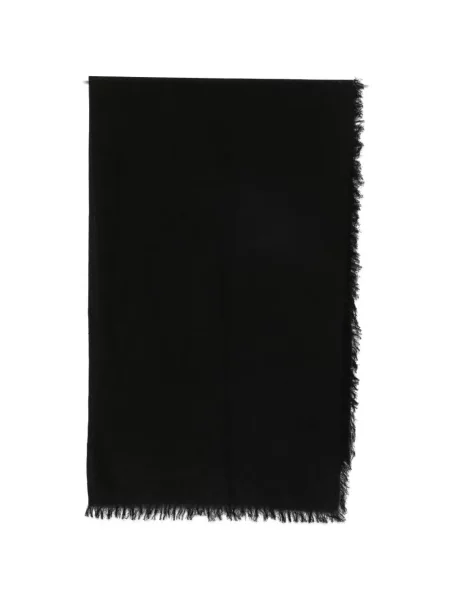 Fular Y's cu franjuri negru