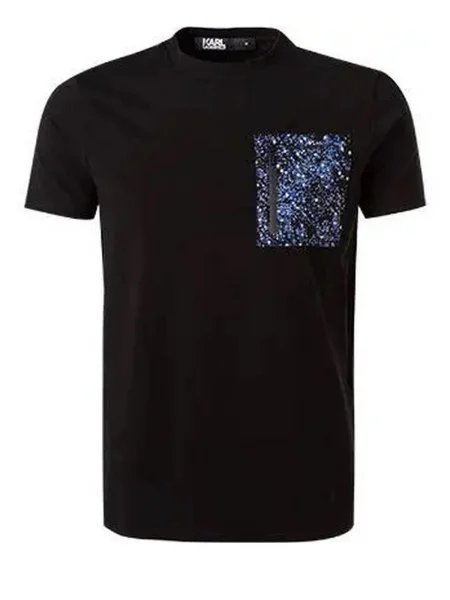 Majica Karl Lagerfeld črna