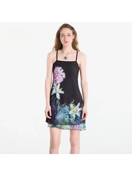 Sukienka Desigual Vest Lempicka Dress Green M czarna