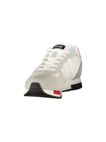 Sneakerși Blauer din piele gri