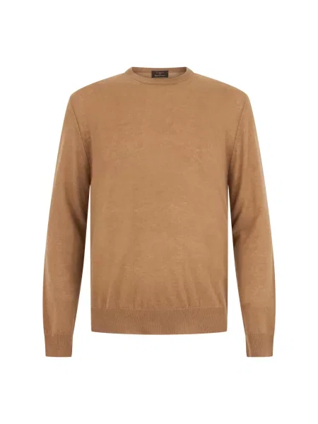 Sweter Slowear brązowy