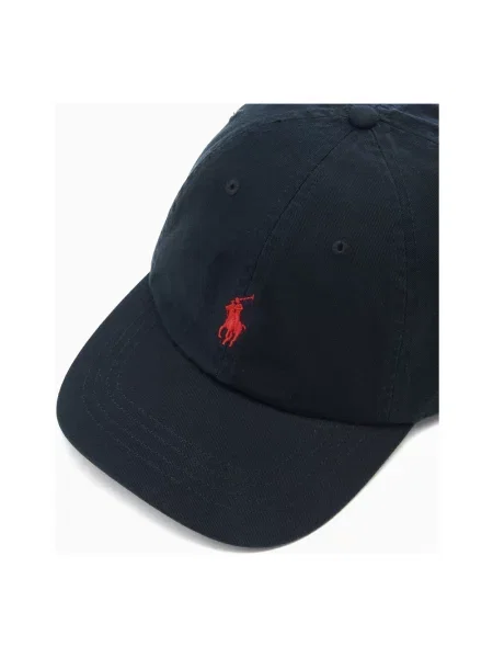 Czapka z daszkiem Polo Ralph Lauren klasyczna czarna