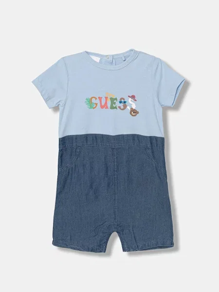 Guess kombinezon za bebe plava