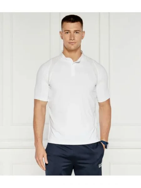 Polo alb