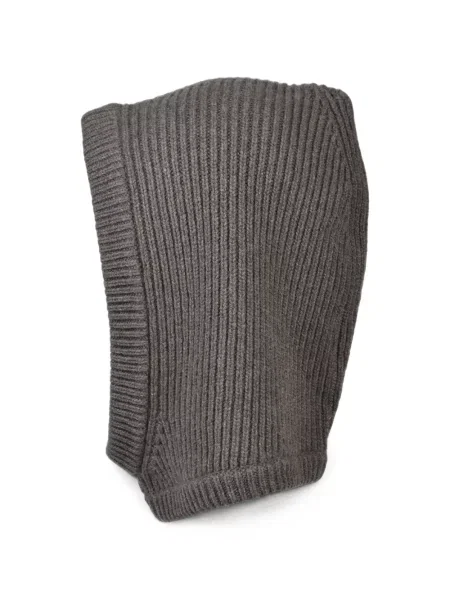 Căciulă Rick Owens din cașmir cu glugă gri