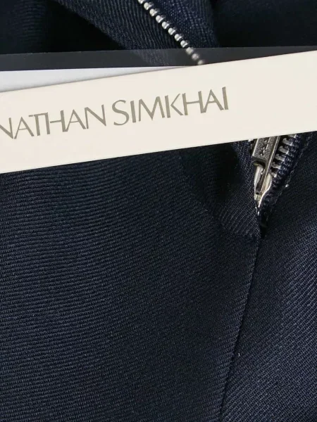 Pantaloni Simkhai cu dungi albastru