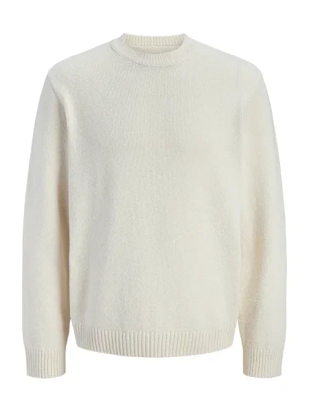 JACK & JONES Pulover JORNORREBRO crem