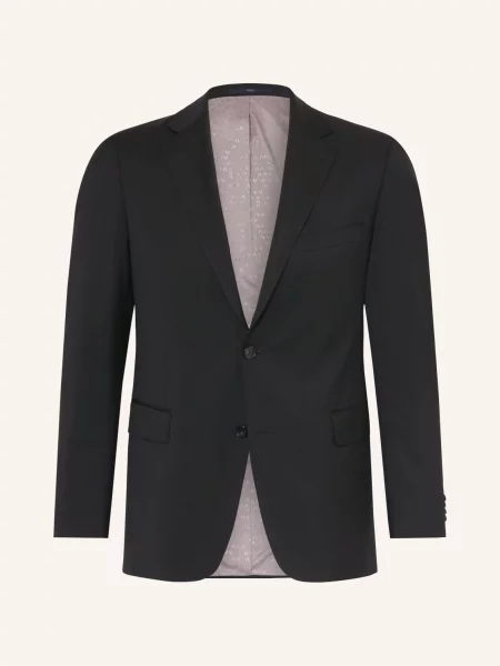 Dressler Oblekové Sako Regular Fit schwarz
