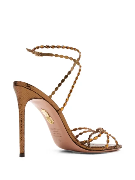 Sandale Aquazzura maro