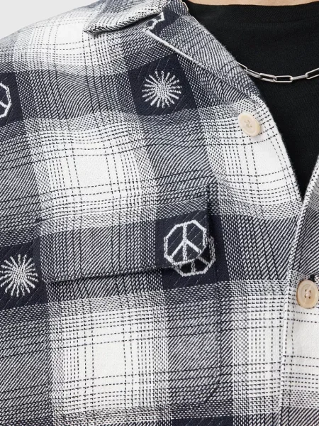 Рубашка Allsaints серая