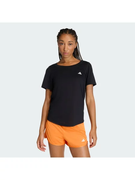 Koszulka Workout Essentials Scoop Neck czarna