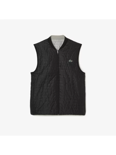 Lacoste Kamizelka Sport Dwustronna czarna