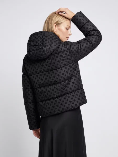 GUESS Geacă New Daisy negru