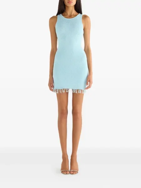 Rochie mini Asta Resort de costum albastru