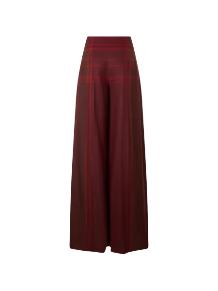 Maxi sukňa Alberta Ferretti červená