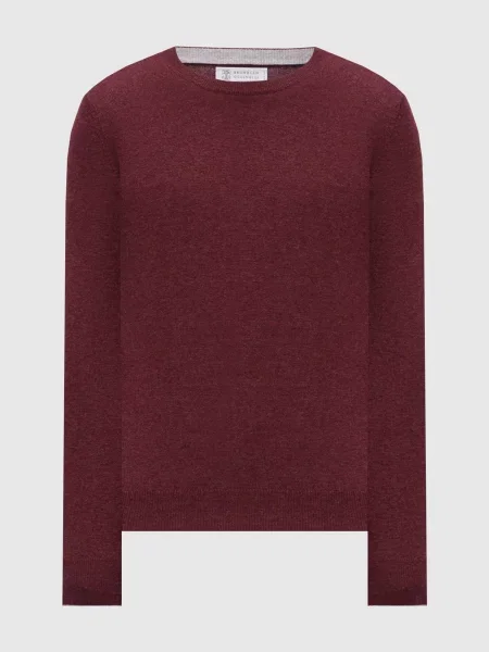 Свитер Brunello Cucinelli бордовый