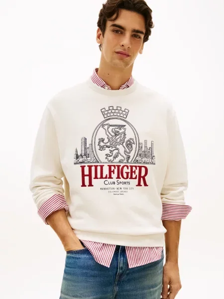 Tommy Hilfiger mikina pánska čierna