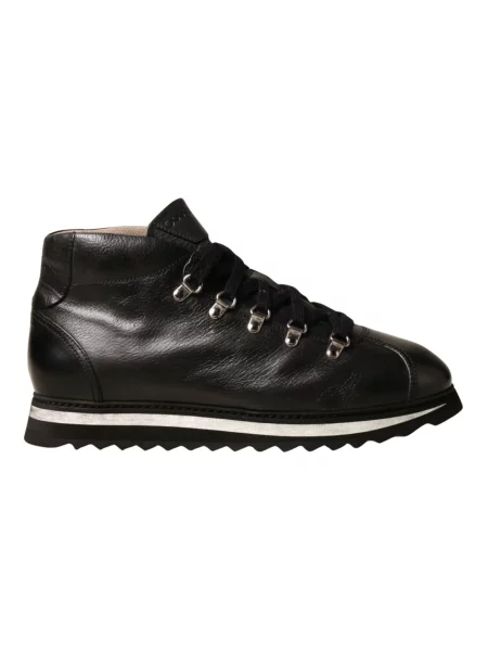 Buty do kostki Doucal's skórzane niebieskie