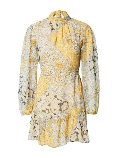 Dorothy Perkins Ruha sárga / fekete fehér