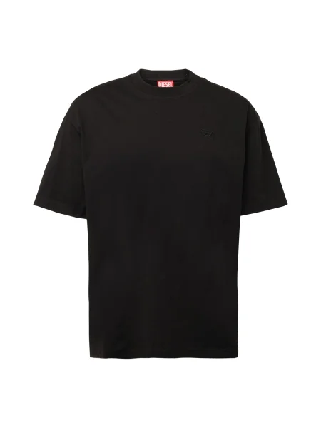 DIESEL Tricou BOGGY-MEGOVAL negru alb