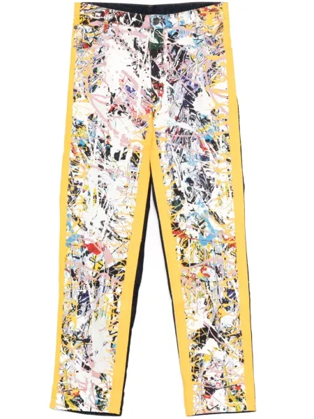 Straight fit džíny Charles Jeffrey Loverboy bílé