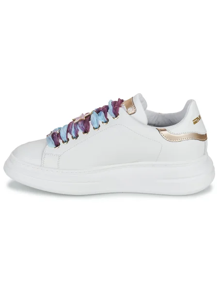 Pantofi Meline alb
