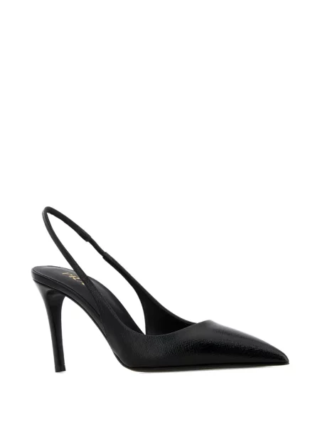 Pantofi cu toc Prada din piele negru