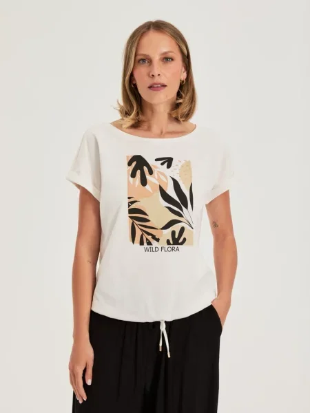 Tricou Marisse alb