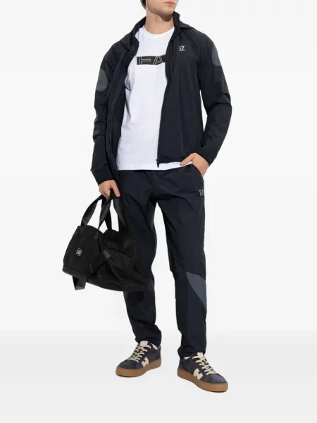 Μικρός μπλούζα Ea7 Emporio Armani με σχέδιο λευκό