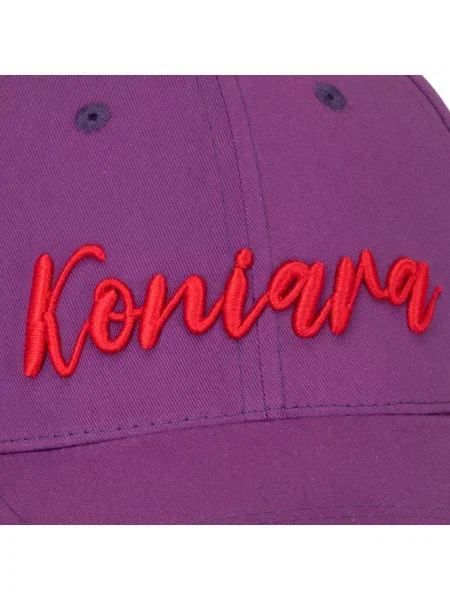 Czapka jeździecka z daszkiem GALOP WEAR Koniara czerwona