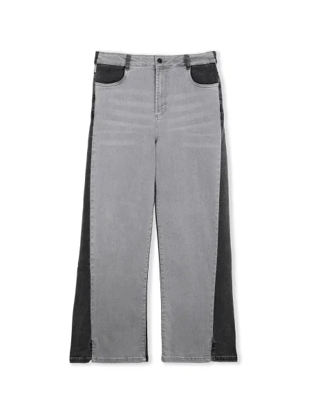 LOLA CASADEMUNT Blugi Wide Leg gri