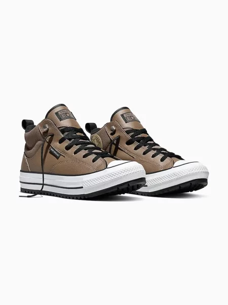 Botine Converse streetstyle bej