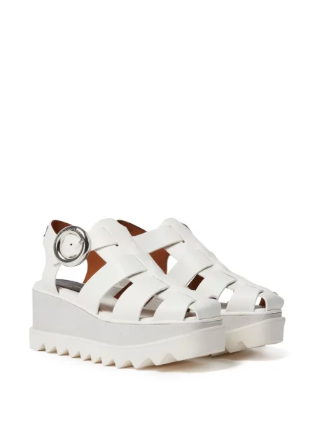 Sandały Stella Mccartney na platformie białe