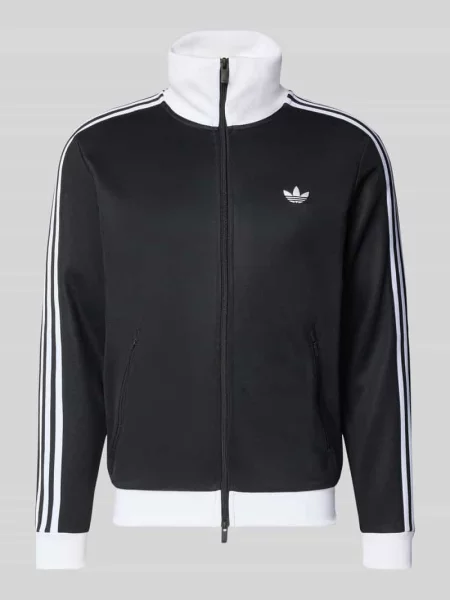 Kurtka Adidas Originals ze stójką klasyczna czarna