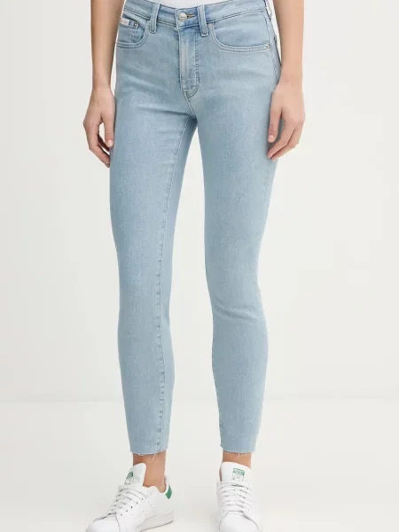 Rifle Calvin Klein Jeans modrá