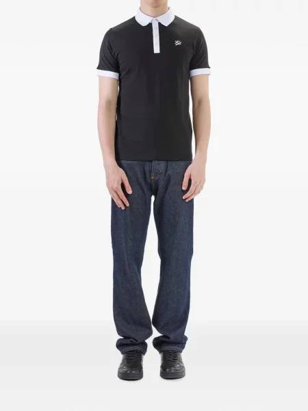 Polo Karl Lagerfeld με αυτόγραφο μαύρο