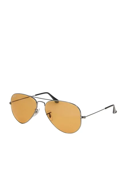 Ray-Ban ochelari de soare aviator AVIATOR LARGE METAL gri