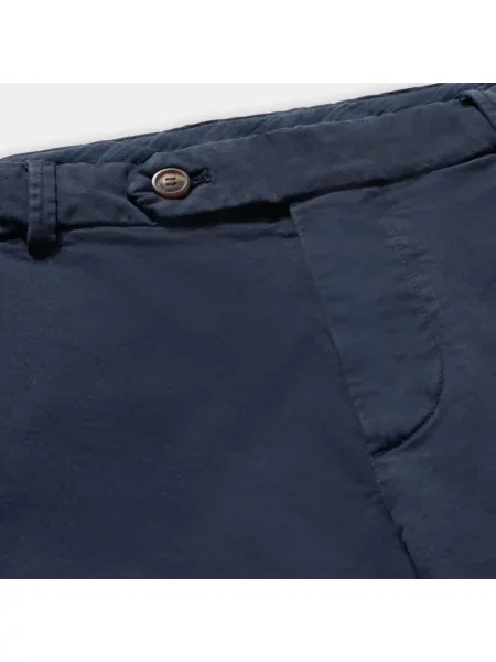 Сhinosy Brooks Brothers z twillu niebieskie
