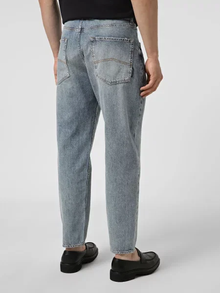 Широкі джинси Armani Exchange блакитний