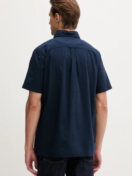 Tommy Jeans koszula z granatowa