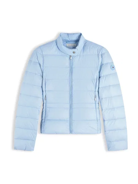 TOMMY HILFIGER Geacă de primăvară-toamnă deschis albastru