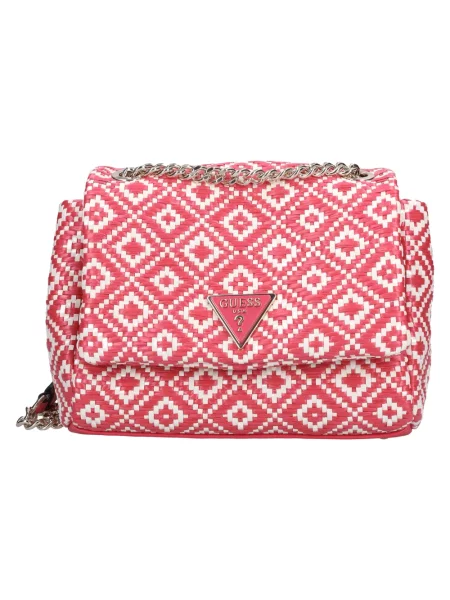 Torebka crossbody Guess różowa